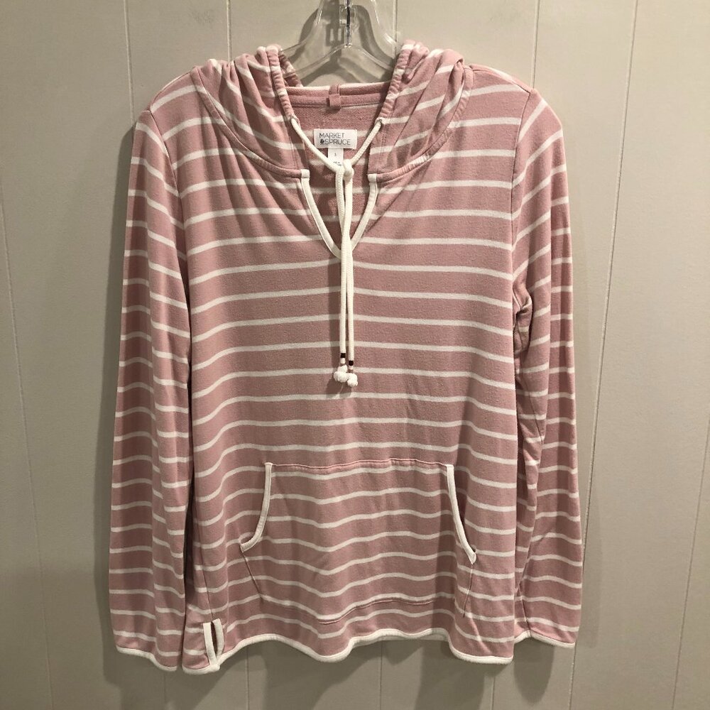 Market & Spruce Lightweight Hoodie, Size L